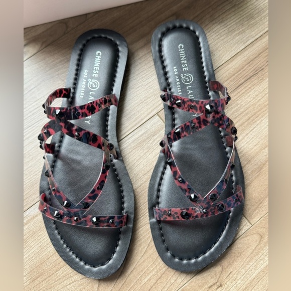 CHINESE LAUNDRY Coralie Cheetah Casual
Sandal Sz 8 New in box - Picture 5 of 13